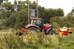 Hay cutting