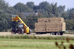 Loading Straw Bales