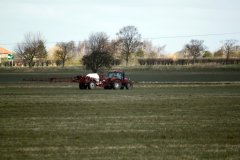 Tractor Spraying