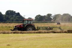 Grass cutting and bailing